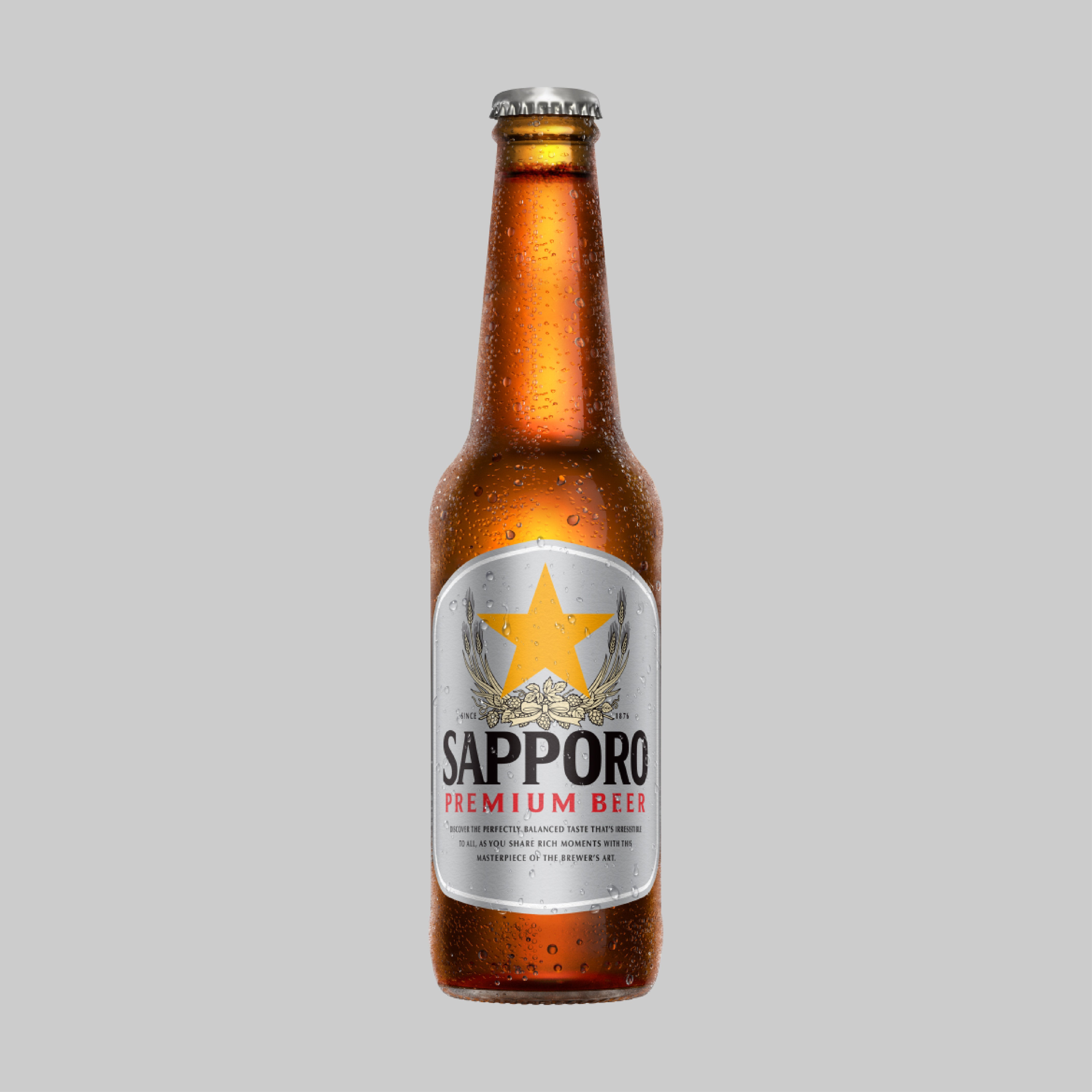Sapporo Premium Lager Bottle 640ml 4.9% | Time2Drink